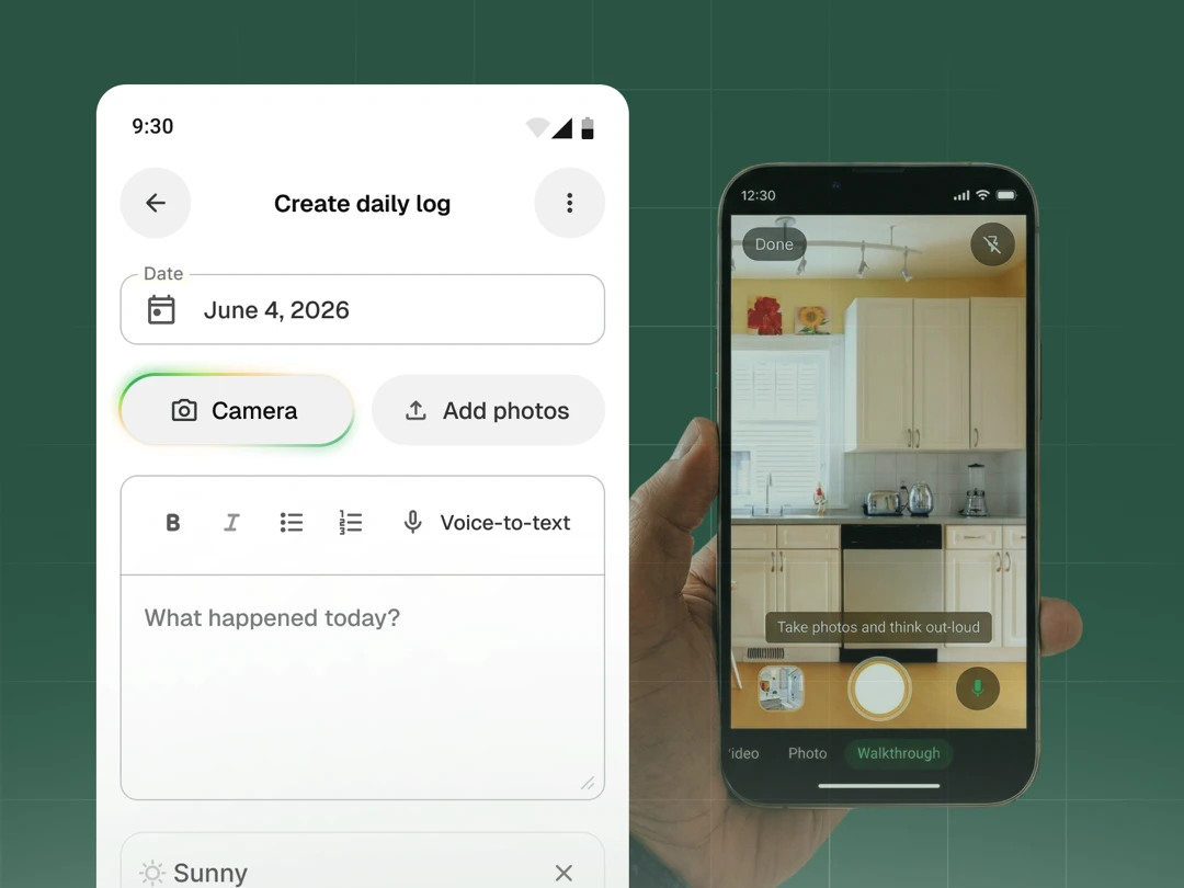 Handoff app screenshot